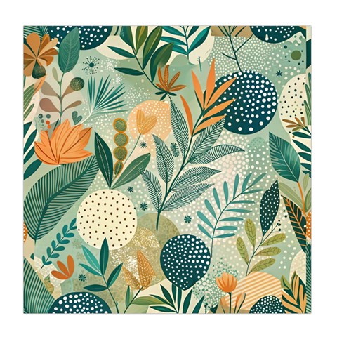 Leaves Pattern Flora Nature Duvet Cover (Queen Size) from ArtsNow.com Front