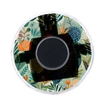 Leaves Pattern Flora Nature On-the-Go Memory Card Reader