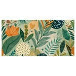 Leaves Pattern Flora Nature Banner and Sign 8  x 4 