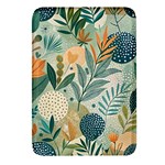 Leaves Pattern Flora Nature Rectangular Glass Fridge Magnet (4 pack)