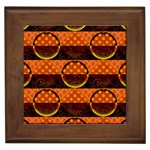 Art Pattern Design Wallpaper Framed Tile