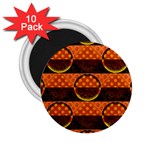 Art Pattern Design Wallpaper 2.25  Magnets (10 pack) 