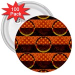 Art Pattern Design Wallpaper 3  Buttons (100 pack) 