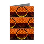 Art Pattern Design Wallpaper Mini Greeting Card