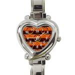 Art Pattern Design Wallpaper Heart Italian Charm Watch