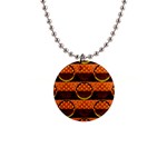 Art Pattern Design Wallpaper 1  Button Necklace