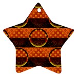 Art Pattern Design Wallpaper Star Ornament (Two Sides)