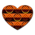 Art Pattern Design Wallpaper Heart Mousepad