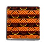 Art Pattern Design Wallpaper Memory Card Reader (Square 5 Slot)