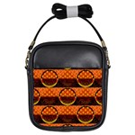 Art Pattern Design Wallpaper Girls Sling Bag