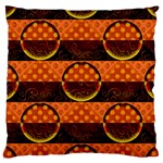 Art Pattern Design Wallpaper Large Cushion Case (One Side)