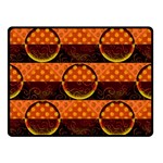 Art Pattern Design Wallpaper Two Sides Fleece Blanket (Small)