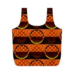 Art Pattern Design Wallpaper Full Print Recycle Bag (M)