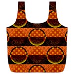 Art Pattern Design Wallpaper Full Print Recycle Bag (XL)