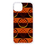 Art Pattern Design Wallpaper iPhone 14 Plus TPU UV Print Case