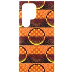 Art Pattern Design Wallpaper Samsung Galaxy S24 Ultra 6.9 Inch Black TPU UV Case