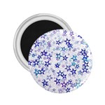 Christmas Stars Background 2.25  Magnets