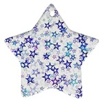 Christmas Stars Background Ornament (Star)