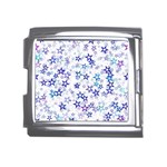 Christmas Stars Background Mega Link Italian Charm (18mm)