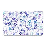 Christmas Stars Background Magnet (Rectangular)