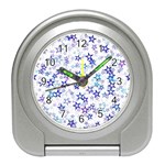 Christmas Stars Background Travel Alarm Clock