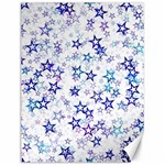 Christmas Stars Background Canvas 12  x 16 