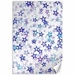 Christmas Stars Background Canvas 12  x 18 