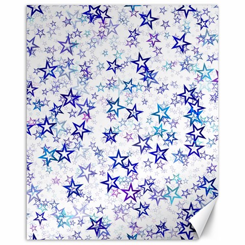 Christmas Stars Background Canvas 16  x 20  from ArtsNow.com 15.75 x19.29  Canvas - 1