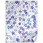 Christmas Stars Background Canvas 36  x 48 