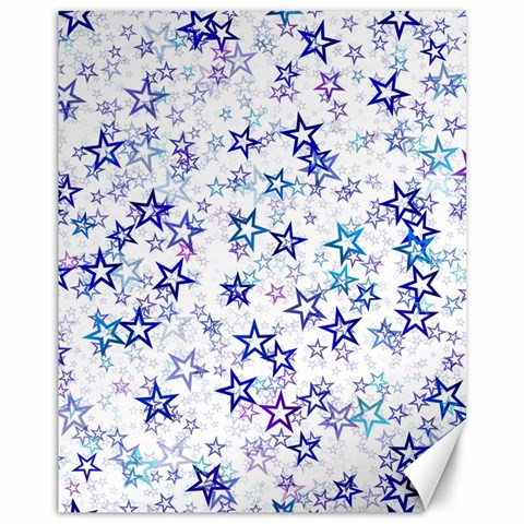 Christmas Stars Background Canvas 11  x 14  from ArtsNow.com 10.95 x13.48  Canvas - 1