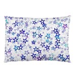 Christmas Stars Background Pillow Case