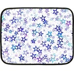 Christmas Stars Background Fleece Blanket (Mini)