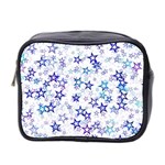 Christmas Stars Background Mini Toiletries Bag (Two Sides)