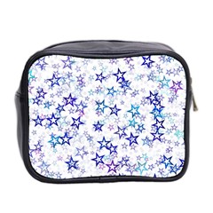 Christmas Stars Background Mini Toiletries Bag (Two Sides) from ArtsNow.com Back