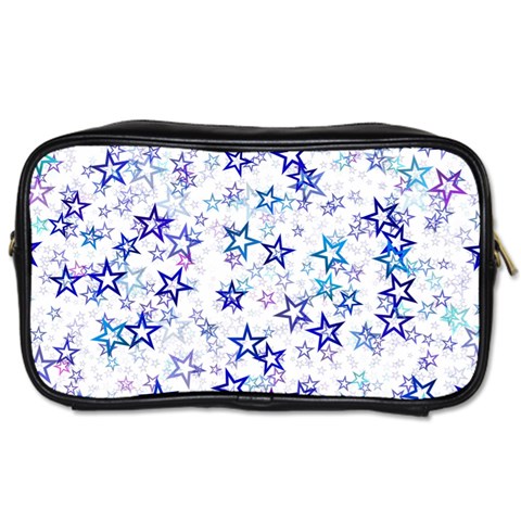 Christmas Stars Background Toiletries Bag (Two Sides) from ArtsNow.com Front