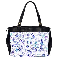 Christmas Stars Background Oversize Office Handbag (2 Sides) from ArtsNow.com Back