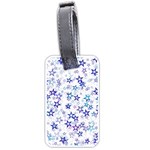 Christmas Stars Background Luggage Tag (one side)