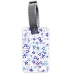 Christmas Stars Background Luggage Tag (two sides)