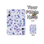 Christmas Stars Background Playing Cards 54 Designs (Mini)