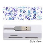 Christmas Stars Background Memory Card Reader (Stick)