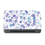 Christmas Stars Background Memory Card Reader with CF