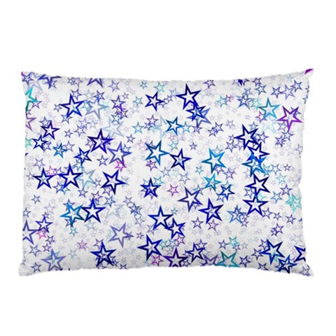 Christmas Stars Background Pillow Case (Two Sides) from ArtsNow.com Front