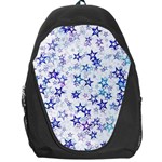 Christmas Stars Background Backpack Bag