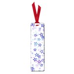 Christmas Stars Background Small Book Marks