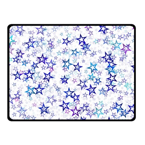 Christmas Stars Background Two Sides Fleece Blanket (Small) from ArtsNow.com 45 x34  Blanket Front