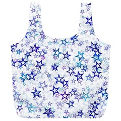 Christmas Stars Background Full Print Recycle Bag (XL) from ArtsNow.com Front