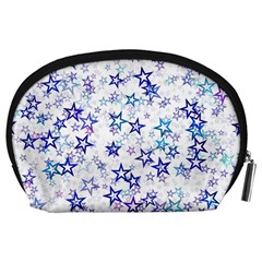 Christmas Stars Background Accessory Pouch (Large) from ArtsNow.com Back