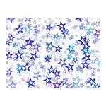 Christmas Stars Background Two Sides Premium Plush Fleece Blanket (Mini)