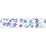 Christmas Stars Background Small Premium Plush Fleece Scarf