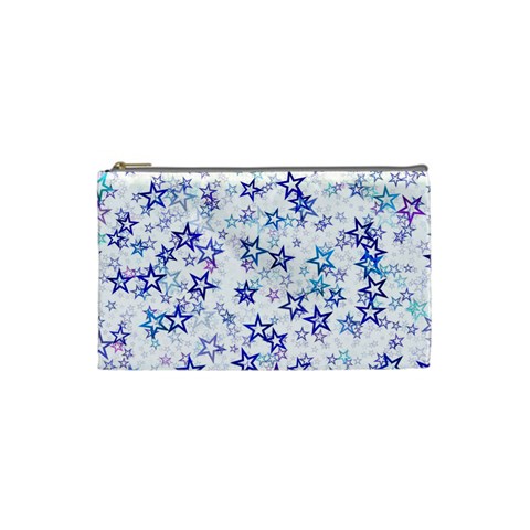 Christmas Stars Background Cosmetic Bag (XS) from ArtsNow.com Front